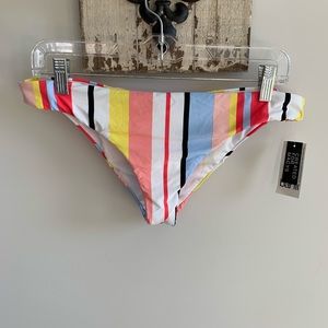 Bar III Striped Bikini Bottom